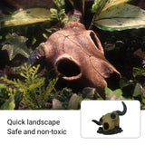 Fish Tank Crawler Climbing Pet Horror Landscape Decoration Simulation Decoration - Rear View