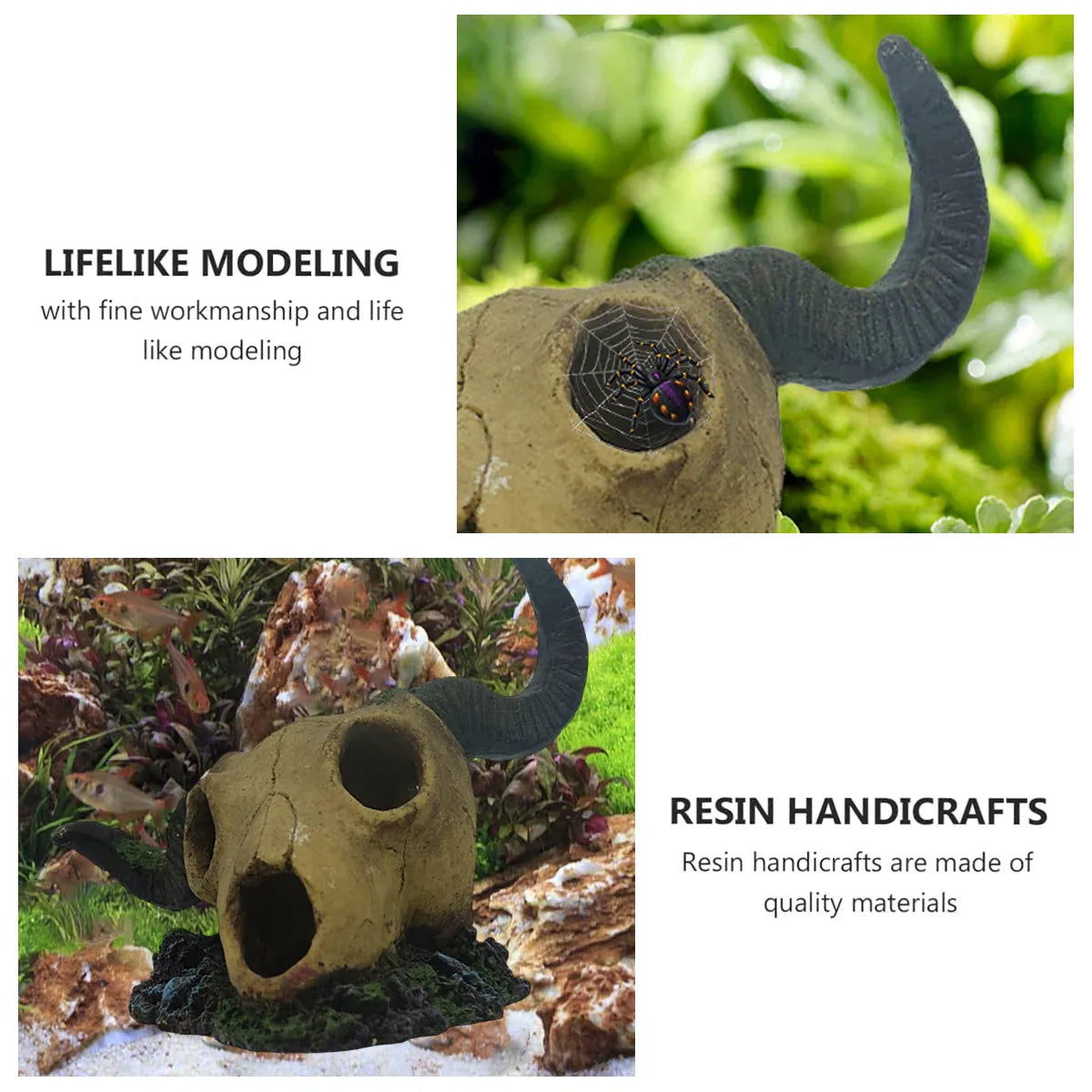 Fish Tank Crawler Climbing Pet Horror Landscape Decoration Simulation Decoration