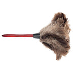 Anti Static Genuine Ostrich Feather Duster Wooden Handle Brush Clean