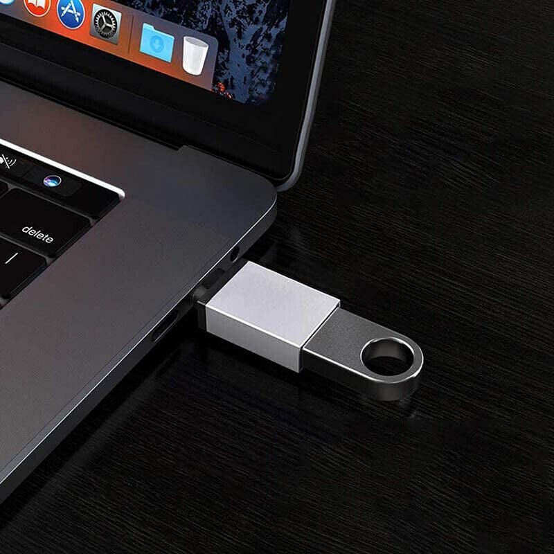 USB Type-C to USB 3.0 Adapter OTG Converter for Phone Tablet Laptop - Blue
