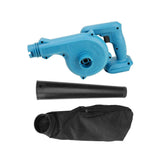 Portable Cordless Air Blower Leaf Dust Tool 1080W 19000 RPM Li-ion Battery - Front View
