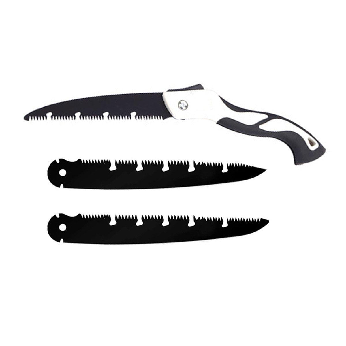 Folding Outdoor Hand Saw Portable Quick Cutting Pruning Garden Tree Logging Tool - 180mm