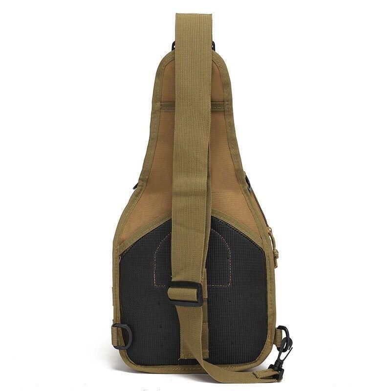Free Freight Climb Shoulder Hiking Trekking Backpack Tactical Outdoor Military - Black