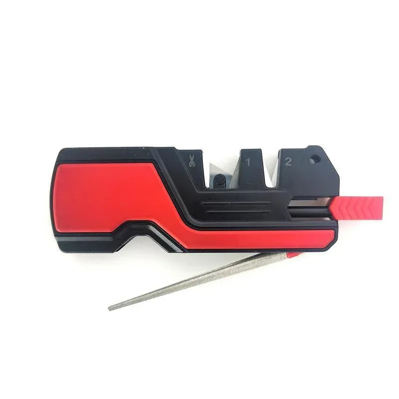 6-in-1 Knife Sharpener Diamond Ceramic For Knives Blade Outdoor Survival Tool