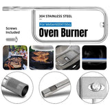 For Weber Q200 Q220 Q2000 Q2200 Stainless Steel Grill Burner Tube With Screw - Extra Image