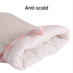 Silicone Oven Mitts Long Heat Resistant Anti-Hot Microwave Insulation Gloves - Pink