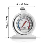 Stainless Steel Oven Thermometer Large Dial Kitchen Food Temperature  Au Stock