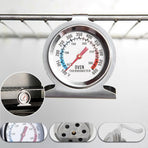 Stainless Steel Oven Thermometer Large Dial Kitchen Food Temperature  Au Stock