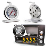 Stainless Steel Oven Thermometer Large Dial Kitchen Food Temperature  Au Stock