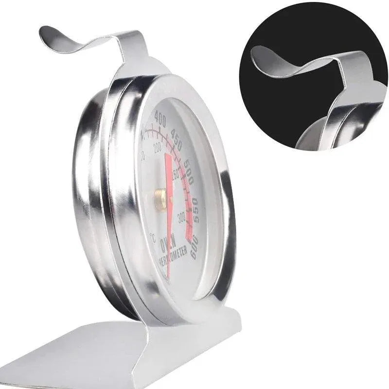 Stainless Steel Oven Thermometer Large Dial Kitchen Food Temperature  Au Stock