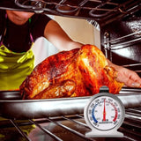 Stainless Steel Oven Thermometer Large Dial Kitchen Food Temperature  Au Stock