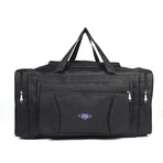 Large Capacity Waterproof Travel Luggage Bag Lightweight Foldable Handbag - Medium-Grey