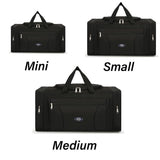 Large Capacity Waterproof Travel Luggage Bag Lightweight Foldable Handbag - Mini-Grey