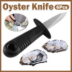 6-Piece Oyster Shucking Knife Set