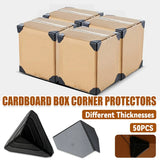 50PCS Cardboard Box Corner Protectors for Moving Shipping Packaging - Front View