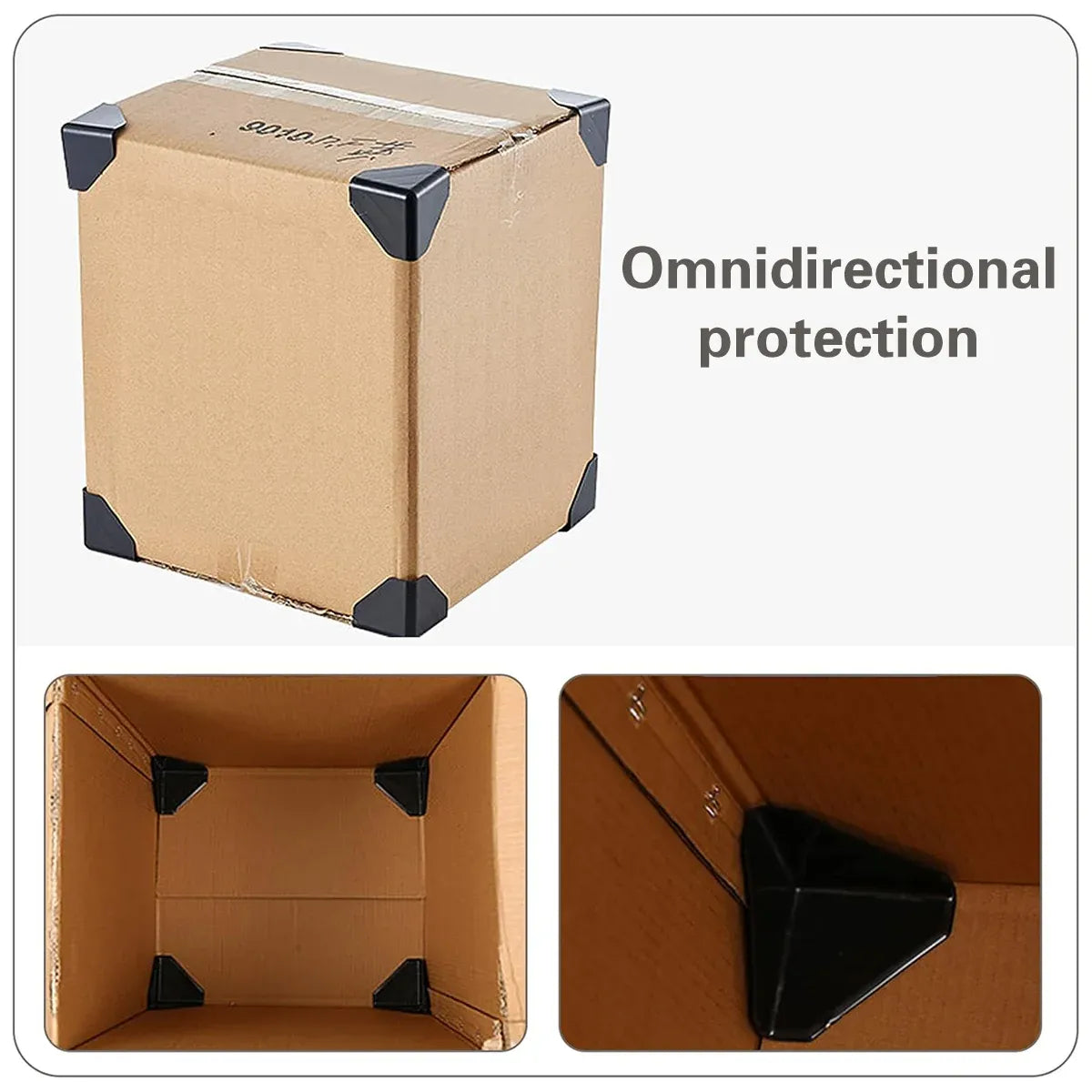 50PCS Cardboard Box Corner Protectors for Moving Shipping Packaging