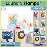 Collapsible Laundry Hamper Basket Storage Clothes Bag Washing Bin Toy Organiser - 03