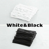 Metallic Twist Ties Plastic Cable Cord Ties Reusable Packaging Wire Candy Au