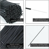 Metallic Twist Ties Plastic Cable Cord Ties Reusable Packaging Wire Candy Au