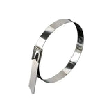 100x Stainless Steel Cable Ties SS304 Marine Grade Zip Strap Locking Wrap 100-800mm - 7.9*300mm