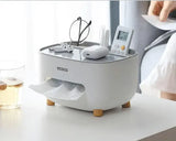 Multifunction Tissue Box Cover Table Napkin Paper Case Holder Storage Organizer - Extra Image