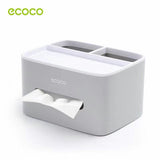 Tissue Box Cover Table Napkin Paper Case Car Holder Storage Organizer Dispenser - Top-Down View