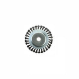 6/8inch Weed Brush Steel Wire Trimmer Wheel Garden Lawnmower Head Tool Grass Cutter - 6''