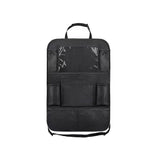 2Pcs Car Back Seat Organiser Travel Storage Bag Organizer Ipad Holder Pocket Au - Front View