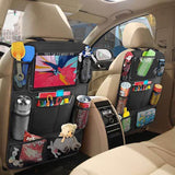 2Pcs Car Back Seat Organiser Travel Storage Bag Organizer Ipad Holder Pocket Au