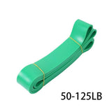 Heavy Duty Resistance Yoga Band Loop Exercise Fitness Workout Band Gym Band - Blue 125-170 lbs (64mm*2080mm)