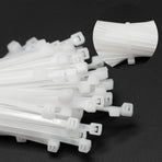 100X Cable Ties Zip Ties Nylon UV Stabilised Bulk White Cable Ties - 10*920mm White