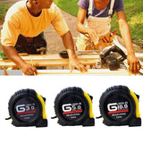 Steel Measuring Tape with Lock Rubber Grip Metric and Inch Ruler 3M 5M 10M - 3M - Extra Image