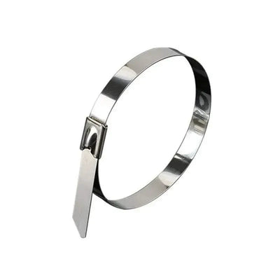 100x Stainless Steel Cable Ties SS304 Marine Grade Zip Strap Locking Wrap 100-800mm - 7.9*800mm