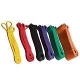 Heavy Duty Resistance Yoga Band Loop Exercise Fitness Workout Band Gym Band - Orange 170-230 lbs (83mm*2080mm) - Side View