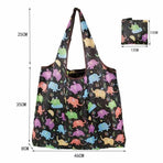 Reusable Foldable Light Waterproof Shopping Bags Carry bag Grocery Big - B-06