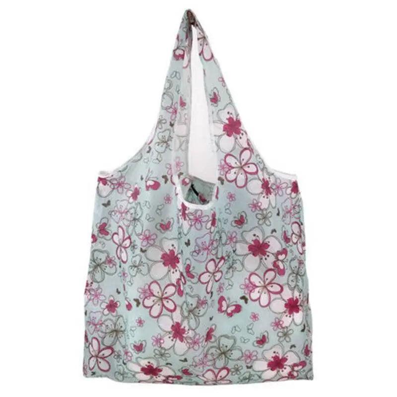 Reusable Foldable Light Waterproof Shopping Bags Carry bag Grocery Big - B-32