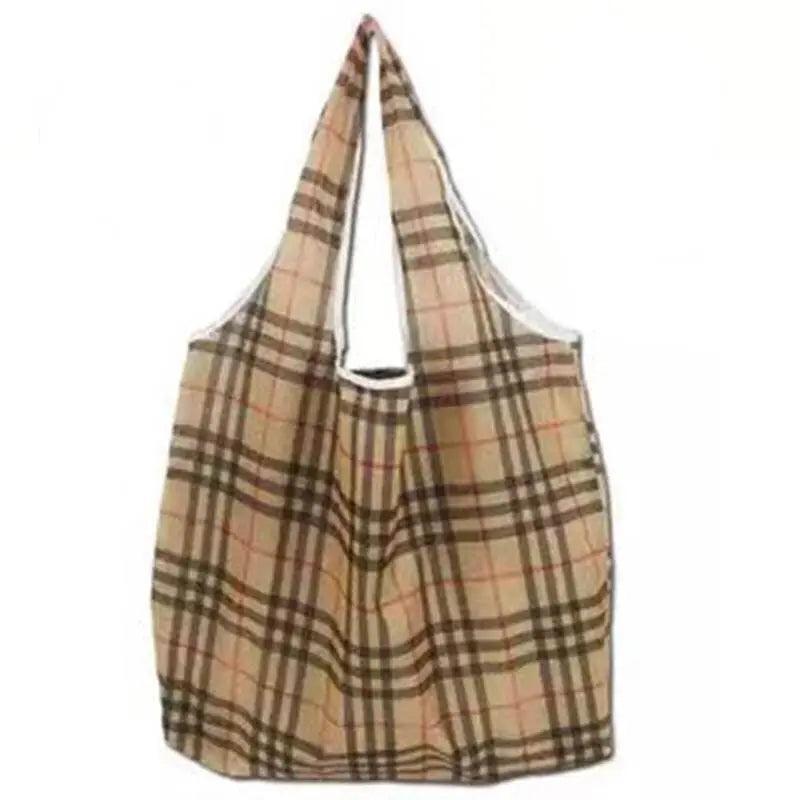 Reusable Foldable Light Waterproof Shopping Bags Carry bag Grocery Big - B-32