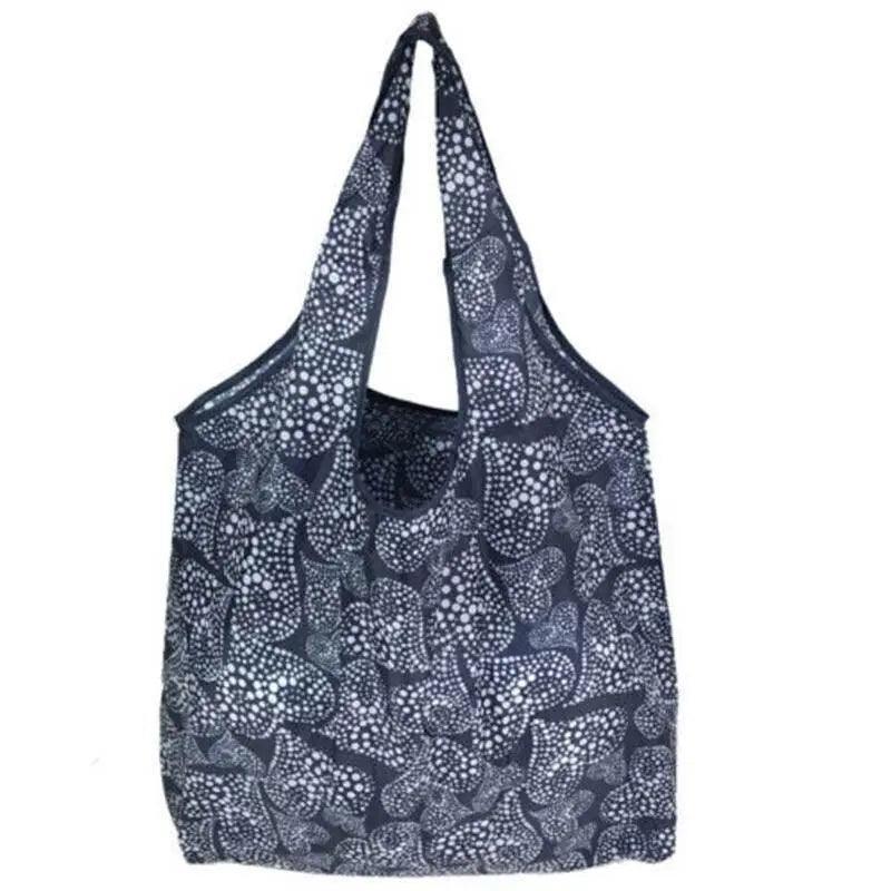 Reusable Foldable Light Waterproof Shopping Bags Carry bag Grocery Big - B-33