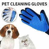 Pet Dog Cat Massage Hair Removal Grooming Comb Touch Cleaning Brush Magic Glove - Green Left Hand - Extra Image