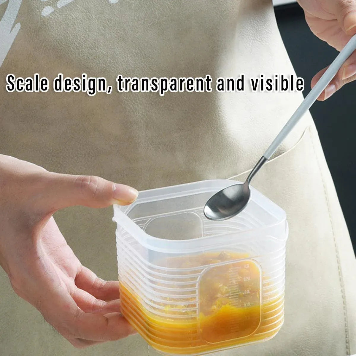 Crisper Refrigerator Storage Box Plastic Sealed Food Compartment Organizer Set