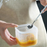 Crisper Refrigerator Storage Box Plastic Sealed Food Compartment Organizer Set - Extra Image