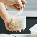 Crisper Refrigerator Storage Box Plastic Sealed Food Compartment Organizer Set - Extra Image
