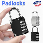 Combination-Lock 4 Digit Outdoor Waterproof Padlock,Gate,Locker,Hasp Number Lock