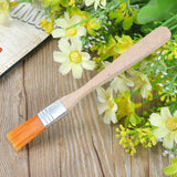 3Pack Art Brushes Flat Paint Set Drawing Painting Wooden Handle Craft - Extra Image