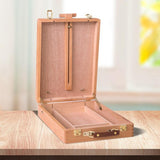 Portable Folding Easel Art Drawing Painting Wood Table Desktop Box Board