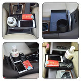 Multifunctional Car Cup Holder Shelf Food Tray for Easy Convenience and Storage - Close-Up Angle