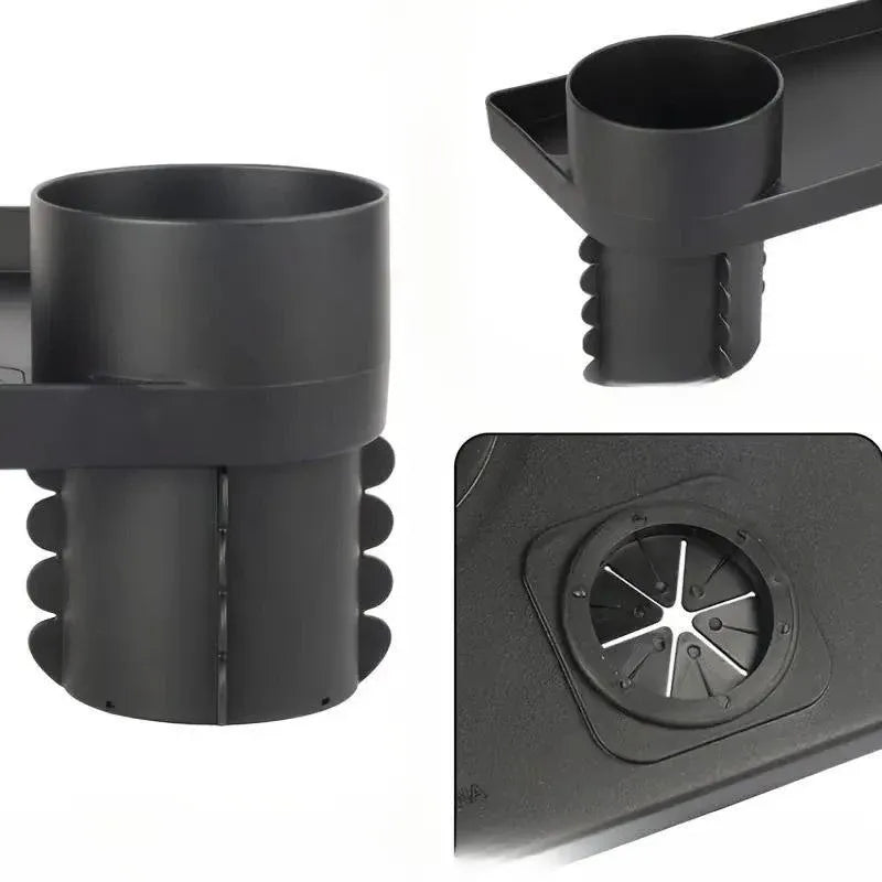 Multifunctional Car Cup Holder Shelf Food Tray for Easy Convenience and Storage