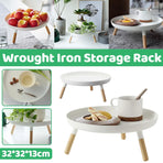 Wrought Iron Storage Rack for Kitchen Fruit Snack Desktop Storage