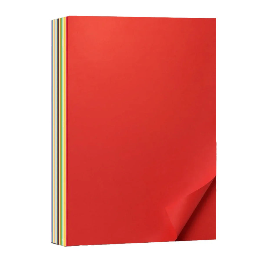 A4 Coloured Paper 70/80GSM Multi Colours for Craft Scrapbook School Project - 5-Colour