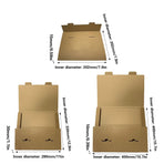 20PCS Small Kraft Paper Gift Boxes for Packaging Craft Wedding